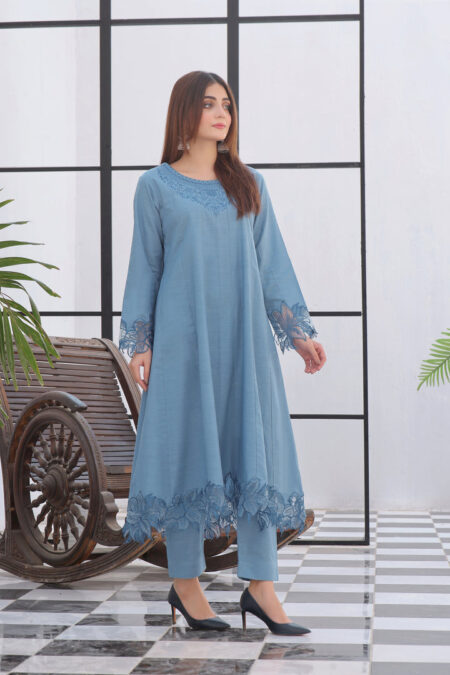 Lawn Embroidered 2PC Dress